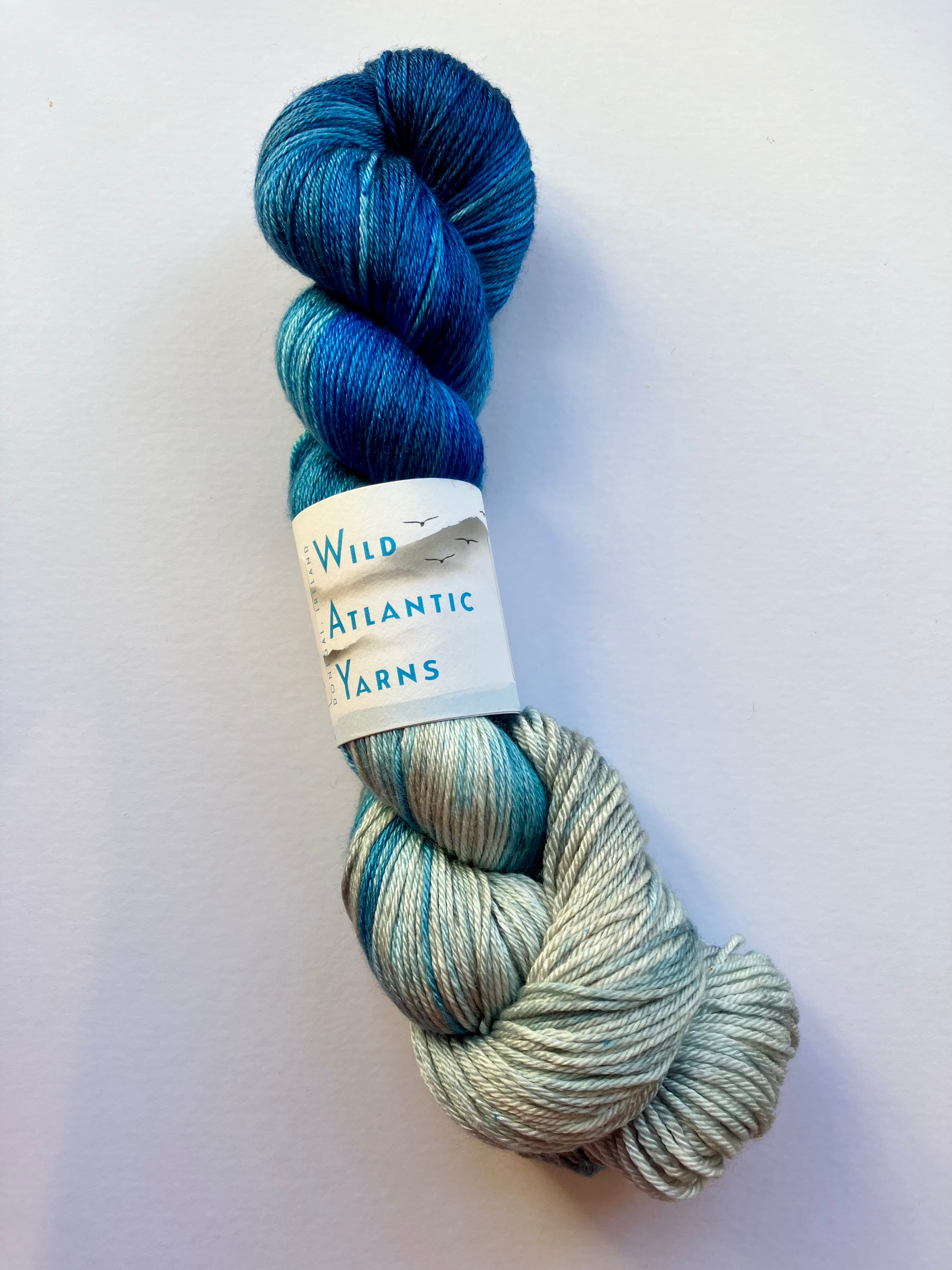 Wild Atlantic Yarns - Variegated Niamh 4 PLY Yarn