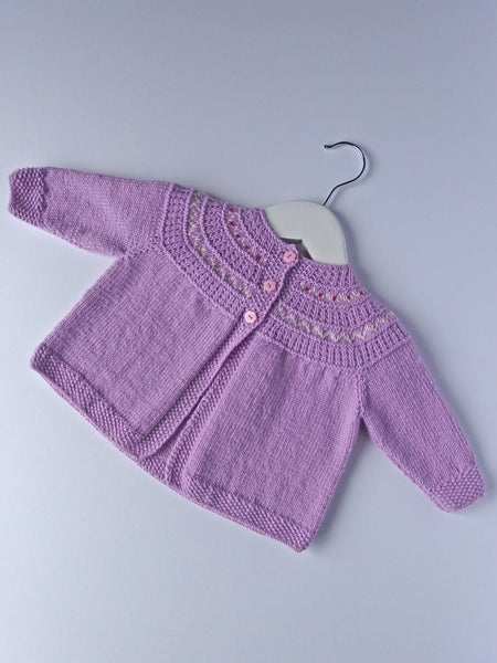 Lilac baby hot sale cardigan